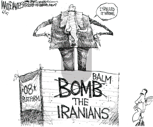 Matt Davies on Thursday June 25, 2009 Comic Strip