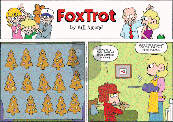 FoxTrot on Sunday December 20, 2009 Comic Strip