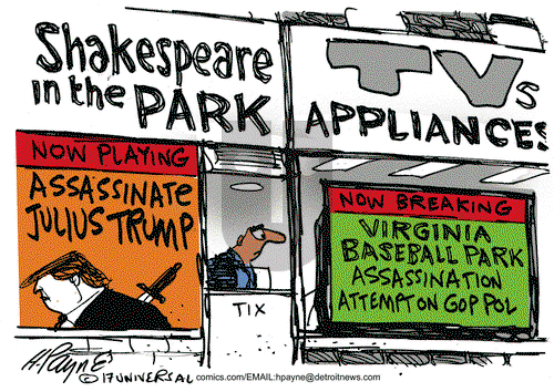Henry Payne on Friday June 16, 2017 Comic Strip
