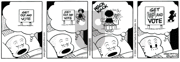 Nancy - Friday October 29, 2004 Comic Strip