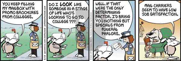 DeFlocked on Tuesday May 13, 2025 Comic Strip
