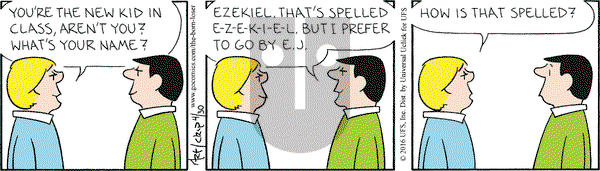 The Born Loser on Saturday April 30, 2016 Comic Strip