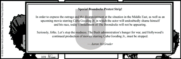The Boondocks on Saturday October 30, 2010 Comic Strip