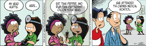 Baldo - Thursday July 7, 2011 Comic Strip
