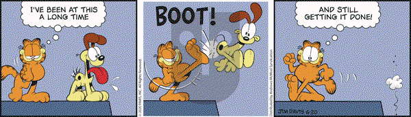 Garfield on Saturday June 20, 2020 Comic Strip