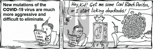 Lio on Monday February 22, 2021 Comic Strip