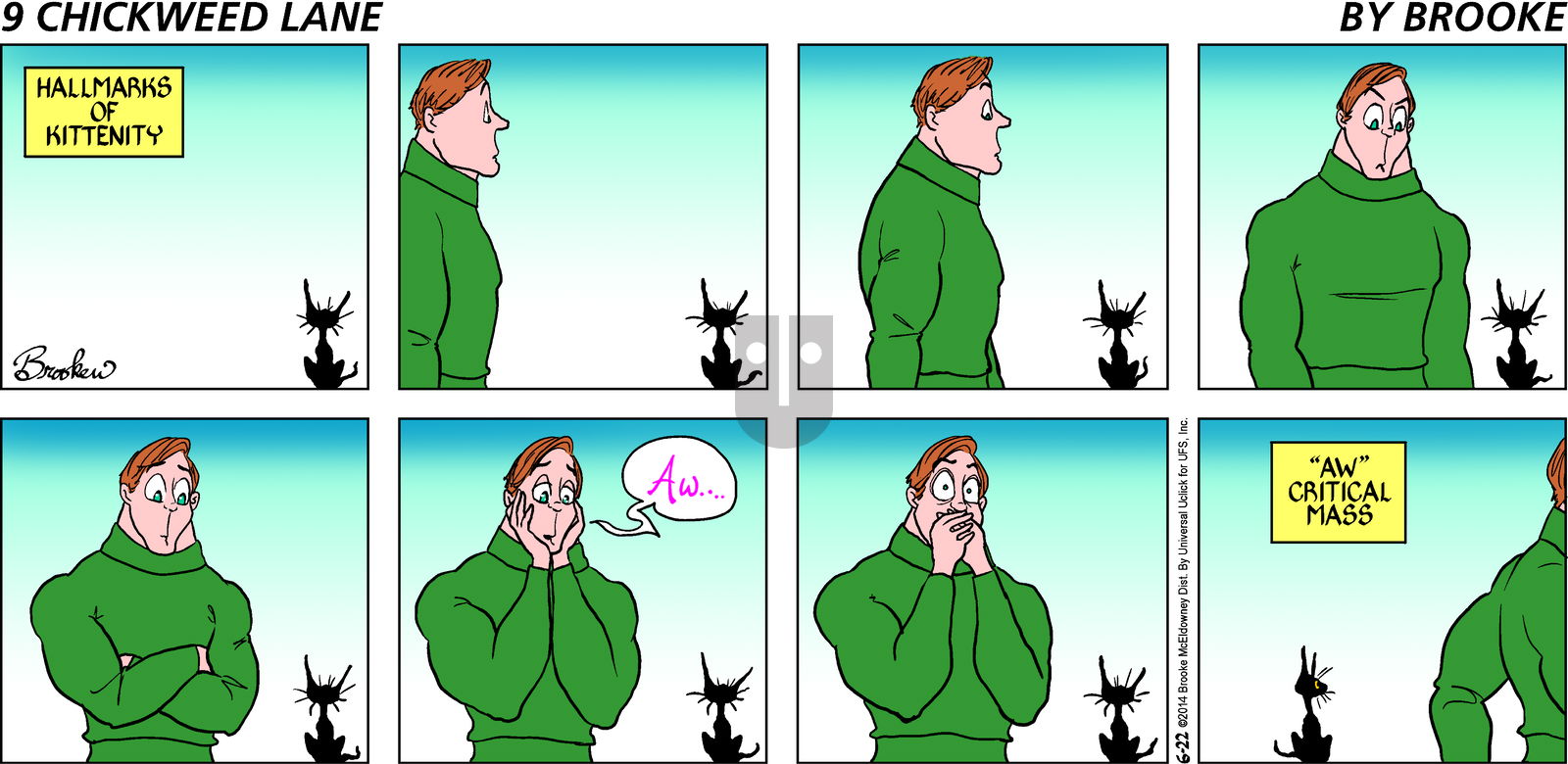 9 Chickweed Lane on Sunday June 22, 2014 Comic Strip
