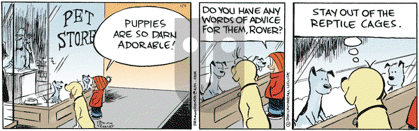 Red and Rover on Tuesday January 11, 2011 Comic Strip