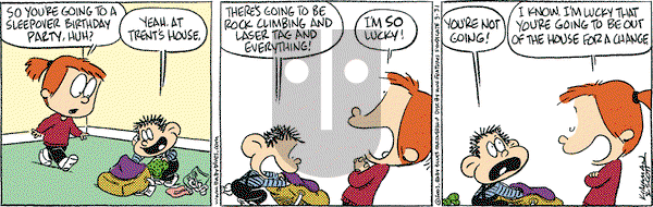 Baby Blues on Saturday April 26, 2003 Comic Strip