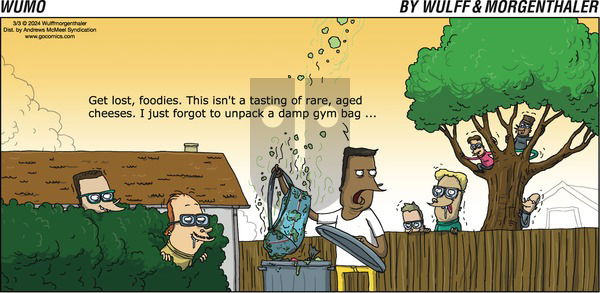 WuMo - Sunday March 3, 2024 Comic Strip