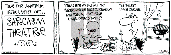 The Duplex on Saturday May 30, 1998 Comic Strip