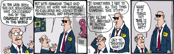 Monty on Wednesday February 21, 2018 Comic Strip