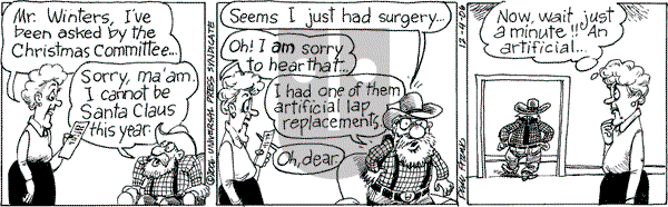 The Elderberries on Monday December 4, 2006 Comic Strip