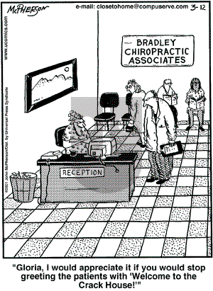 Close to Home on Monday March 12, 2001 Comic Strip