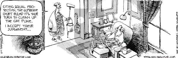 Non Sequitur on Wednesday January 17, 2001 Comic Strip