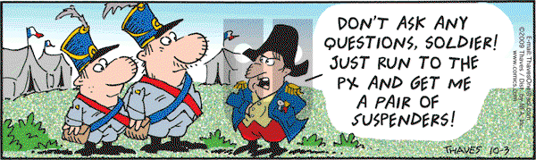 Frank and Ernest - Saturday October 3, 2009 Comic Strip