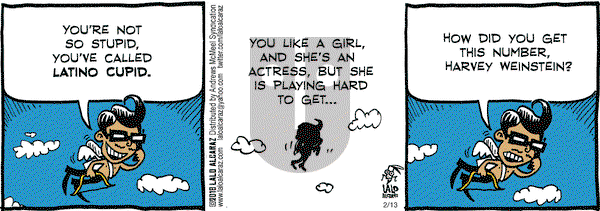 La Cucaracha on Tuesday February 13, 2018 Comic Strip