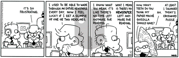 FoxTrot on Thursday June 25, 1998 Comic Strip