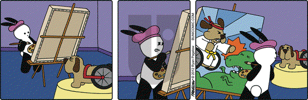 Buni on Wednesday October 17, 2012 Comic Strip