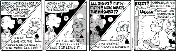 Drabble on Friday March 10, 2000 Comic Strip