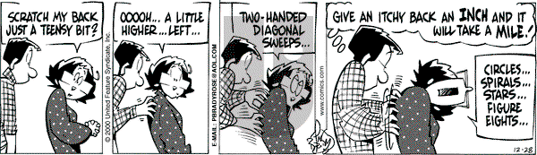 Rose is Rose on Thursday December 28, 2000 Comic Strip