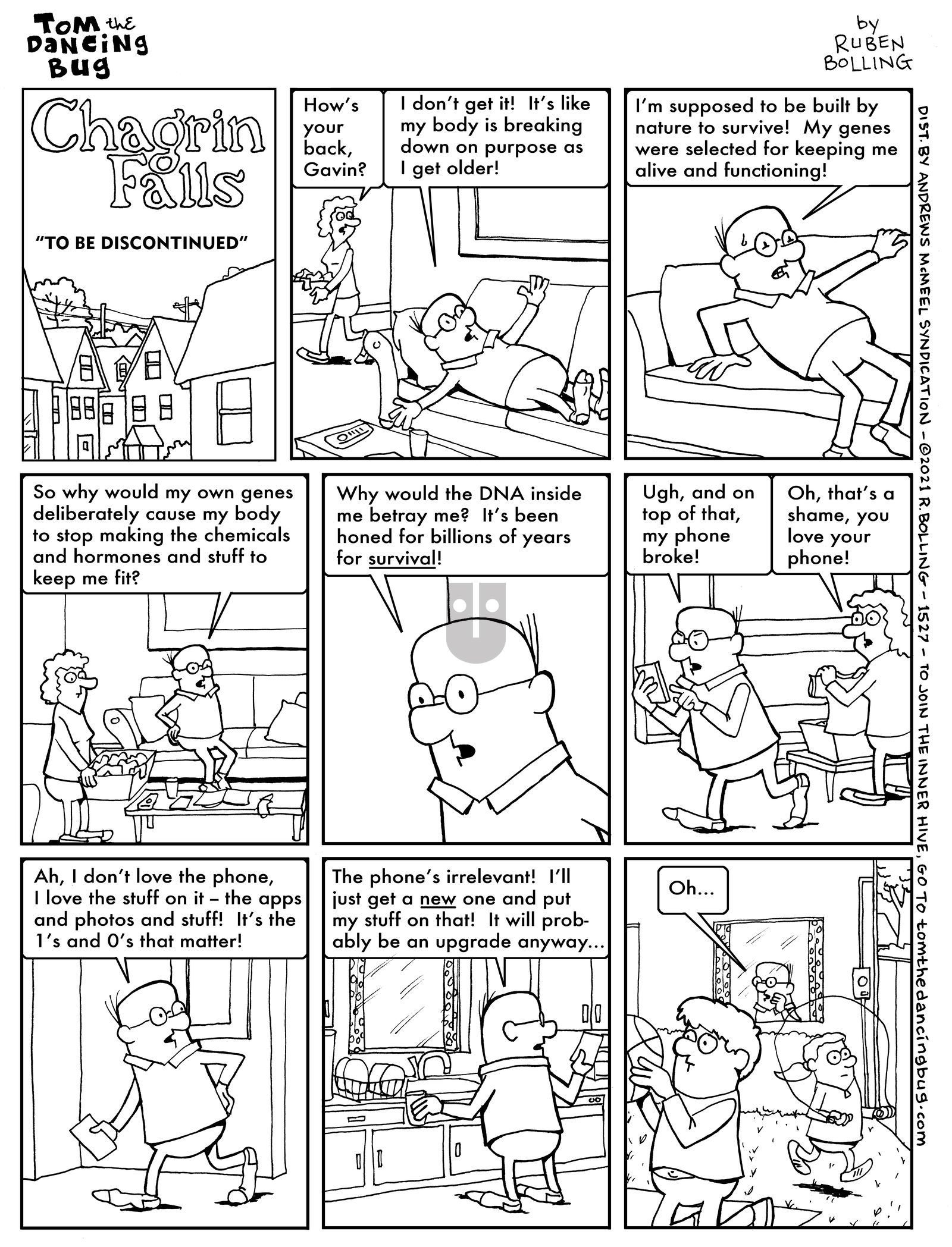 Tom the Dancing Bug - Monday March 1, 2021 Comic Strip