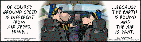 Frank and Ernest - Thursday August 1, 2024 Comic Strip