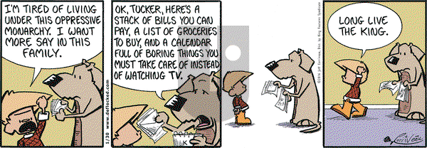 DeFlocked on Saturday January 30, 2016 Comic Strip