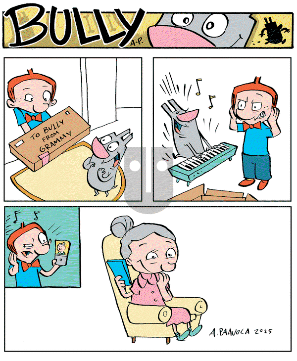 Bully on Monday March 17, 2025 Comic Strip
