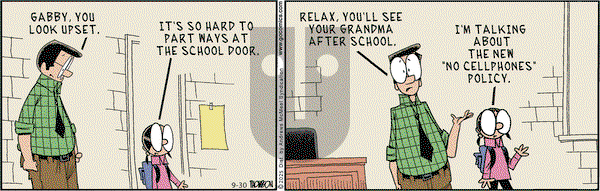 Grand Avenue on Tuesday September 30, 2025 Comic Strip