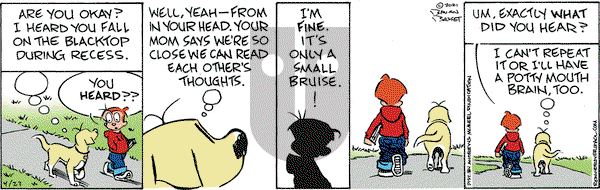 Red and Rover on Friday April 23, 2021 Comic Strip