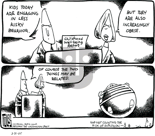 Tom Toles on Thursday March 31, 2005 Comic Strip