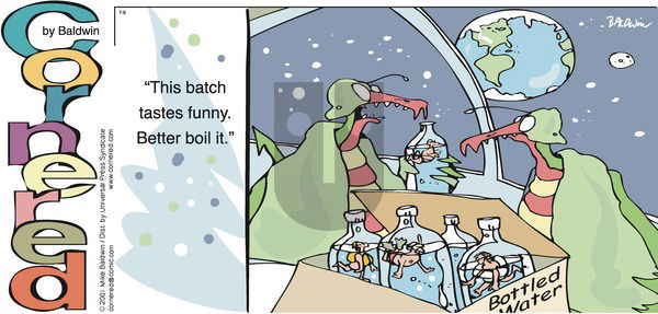 Cornered on Sunday July 8, 2001 Comic Strip