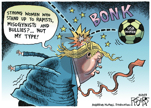 Rob Rogers on Monday July 8, 2019 Comic Strip