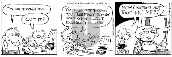 Soup to Nutz - Old on Monday January 10, 2005 Comic Strip