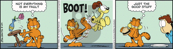 Garfield on Wednesday May 24, 2017 Comic Strip