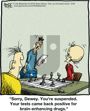 In the Bleachers on Monday May 30, 2016 Comic Strip