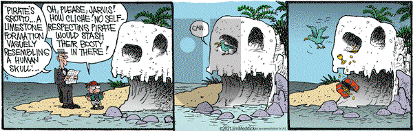 Monty on Friday January 8, 2021 Comic Strip