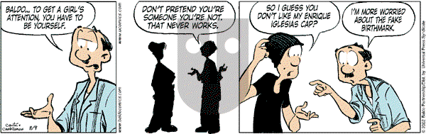 Baldo - Saturday November 9, 2002 Comic Strip