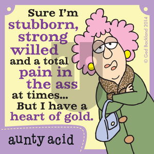 Aunty Acid on Wednesday July 9, 2014 Comic Strip