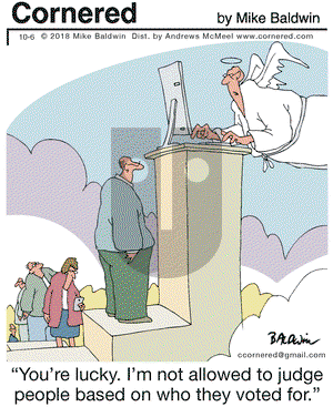 Cornered on Saturday October 6, 2018 Comic Strip