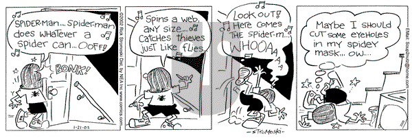 Soup to Nutz - Old on Monday January 21, 2002 Comic Strip