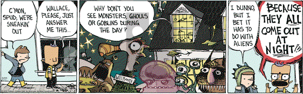 Wallace the Brave on Thursday February 21, 2019 Comic Strip