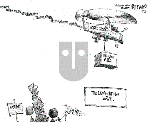 Matt Davies on Monday December 27, 2004 Comic Strip