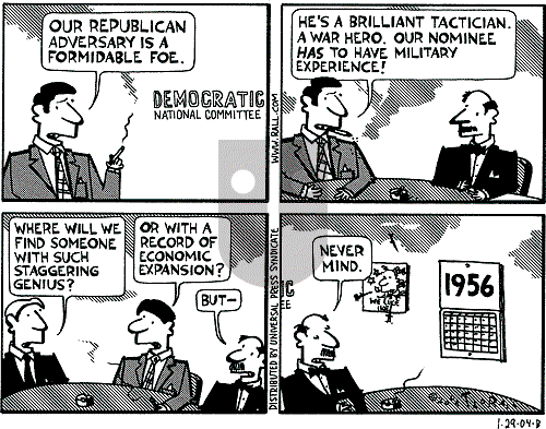 Ted Rall on Saturday January 31, 2004 Comic Strip