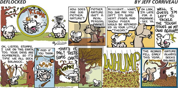 DeFlocked on Sunday August 30, 2009 Comic Strip
