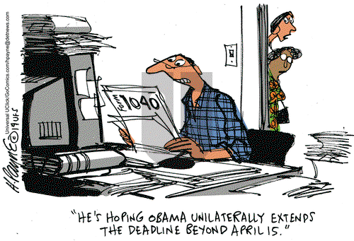 Henry Payne on Thursday April 10, 2014 Comic Strip