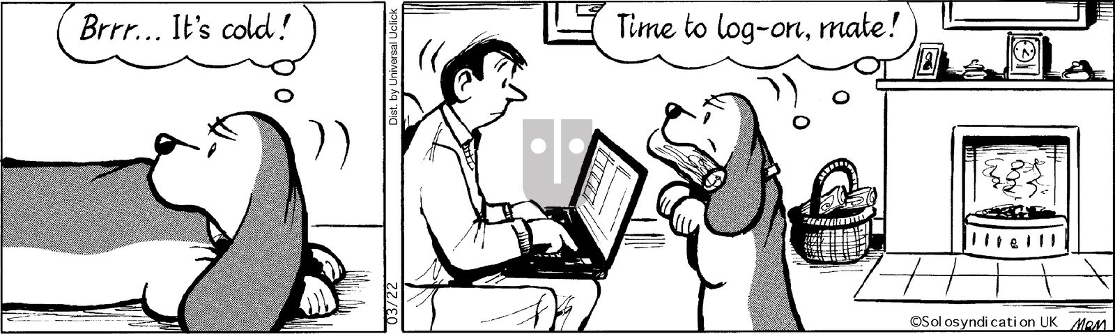 Fred Basset on Saturday March 22, 2014 Comic Strip