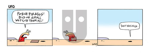UFO on Friday May 16, 2025 Comic Strip
