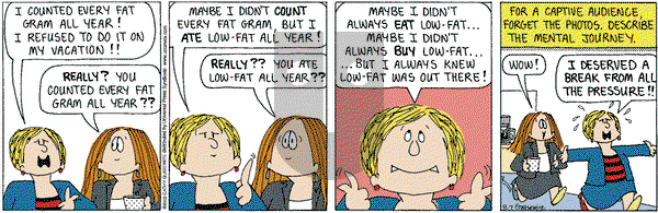 Cathy Classics on Wednesday August 7, 2002 Comic Strip